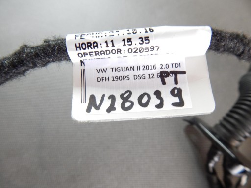 VW TIGUAN II kabelbaum kabelsatz Tür rechts heck 5NL971694C
