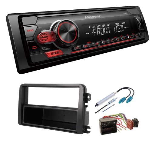 PIONEER MVH-S110UB RADIO USB AUX VW GOLF 5 T5 EOS - Sklep, Opinie, Cena ...