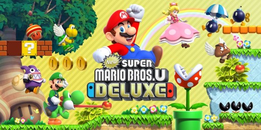 New Super Mario Bros U Deluxe Nintendo Switch Stan Nowy 7586687509 Allegro Pl