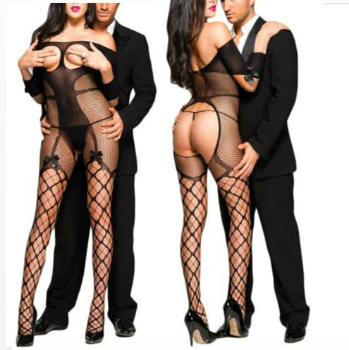 Bielizna Erotyczna Xs Xl Bodystocking Wyciety Krok 7307483004 Allegro Pl