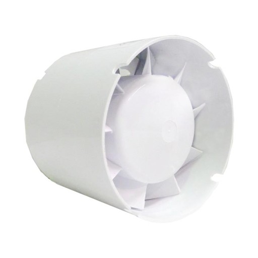 Kanálový ventilátor V125VKO1T 125 mm VYPNUTIE ČASU