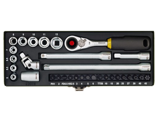 PROXXON 23078 набір торцевих ключів 1/4