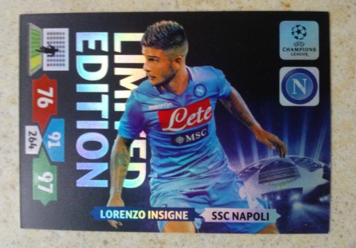 Zdjęcie oferty: Karta Limited Champions League 2013/14 - INSIGNE