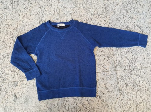 Zdjęcie oferty: H&M sweter niebieski bluza 110 sweterek