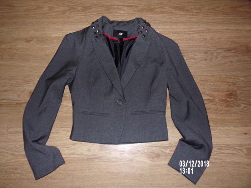 Zdjęcie oferty: Marynarka z ćwiekami H&M 36/S