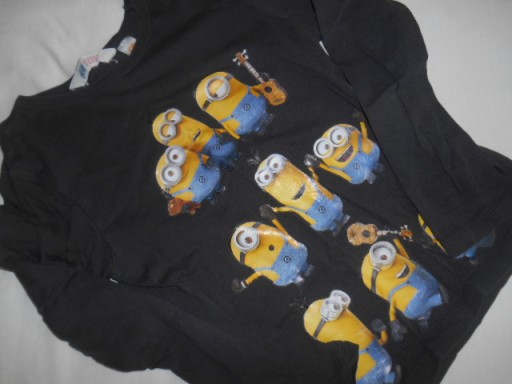 Zdjęcie oferty: H&M MINIONKI EXTRA BLUZKA SYNEK 122/128