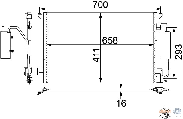 NISSENS 941147 SKRAPLACZ, CONDITIONNEMENT D'AIR photo 5 - milautoparts-fr.ukrlive.com