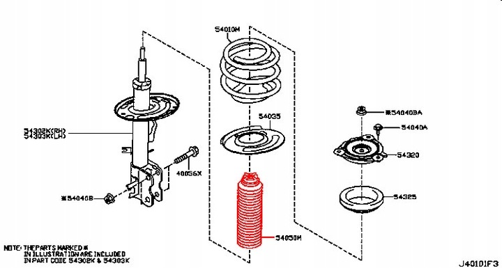 PROTECTION AMORTISSEUR AVANT NISSAN TEANA photo 8 - milautoparts-fr.ukrlive.com