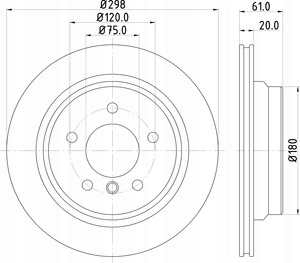 PADS DISCS SENSOR TEXTAR REAR BMW 5 E39 298MM photo 3 - milautoparts-fr.ukrlive.com