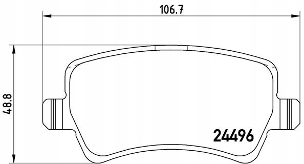 DISQUES SABOTS DE FREIN BREMBO ARRIÈRE VOLVO S60 II S80 II WENTY photo 3 - milautoparts-fr.ukrlive.com