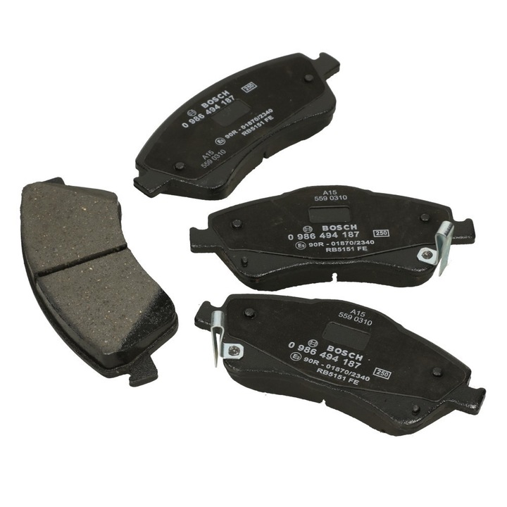 PADS BRAKE BOSCH TOYOTA VERSO FRONT photo 2 - milautoparts-fr.ukrlive.com