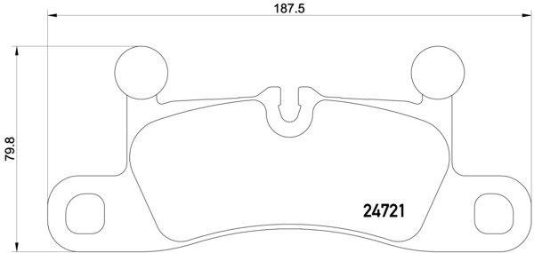 DISQUES SABOTS DE FREIN BREMBO ARRIÈRE VW TOUAREG 7P photo 3 - milautoparts-fr.ukrlive.com