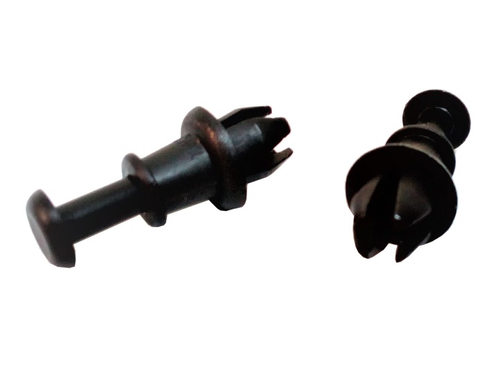 CLIPS SUPPORTS ÉTAGÈRES ARRIÈRE SKODA FABIA 15- OCTAVIA. RAPID 13- VW