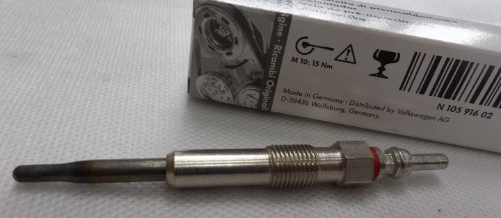 ORIGINAL PLUG ZAROWA GOLF PASSAT CADDDY T5 1.9 TDI photo 1 - milautoparts-fr.ukrlive.com