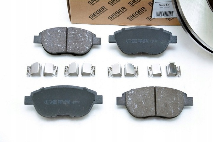 DISQUES 283MM + SABOTS DE FREIN AVANT CITROEN C4 I 2004-2010 photo 3 - milautoparts-fr.ukrlive.com