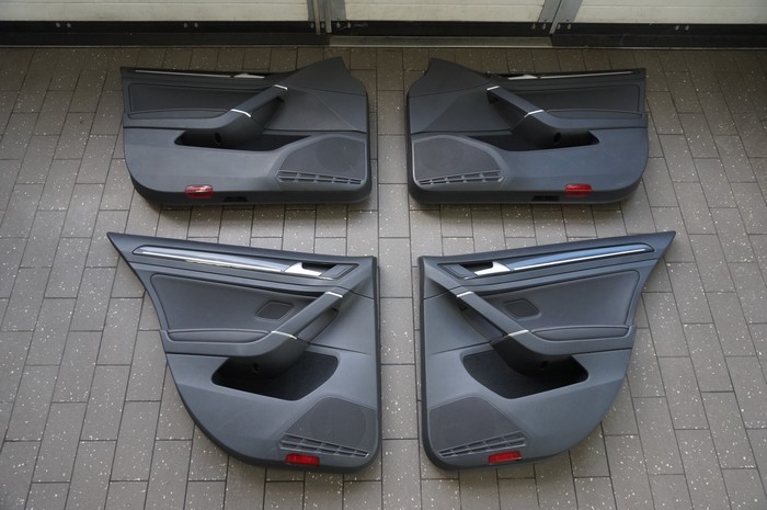 COVER DOOR CARDS SET VW GOLF VII LEATHER photo 1 - milautoparts-fr.ukrlive.com