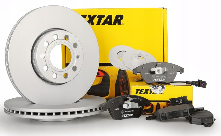 2× TEXTAR 92031900 DISC BRAKE + PADS BRAKE TEXTAR 2094102 photo 1 - milautoparts-fr.ukrlive.com