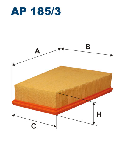 FILTER AIR FILTRON AP185/3 RENAULT 1,5 1,9DCI photo 2 - milautoparts-fr.ukrlive.com