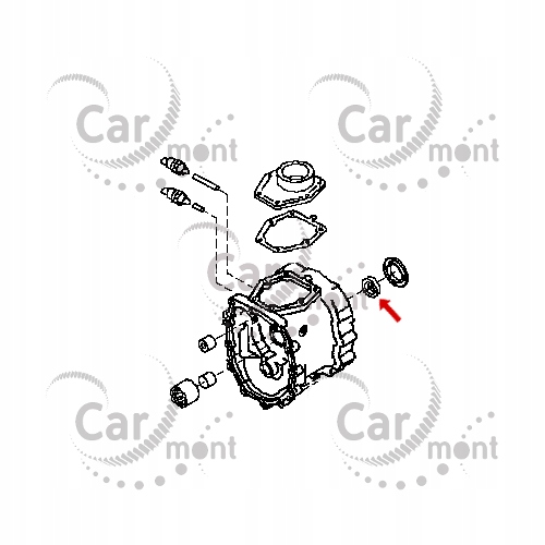 ÉTANCHÉITÉ DE REDUCTEUR NAVARA D40 PATHFINDER R51 photo 2 - milautoparts-fr.ukrlive.com