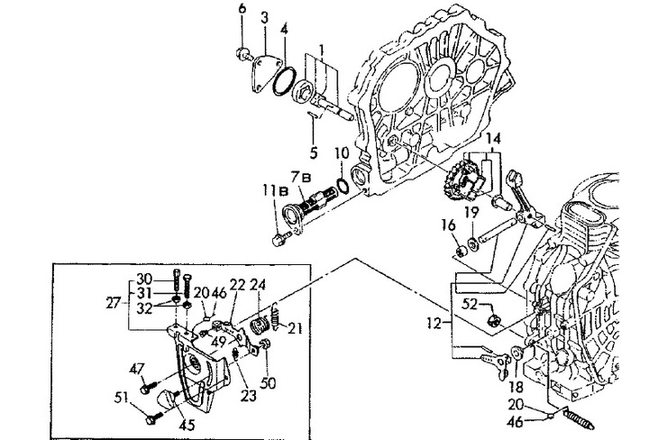 YANMAR L40 L48 PLAQUE REGULATORA 714268-66500 photo 2 - milautoparts-fr.ukrlive.com