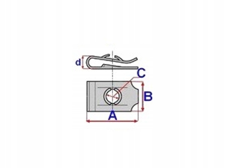 CLAMPS JACKPLUG WHEEL ARCH COVERS NISSAN PATROL Y61 TERRANO II photo 2 - milautoparts-fr.ukrlive.com