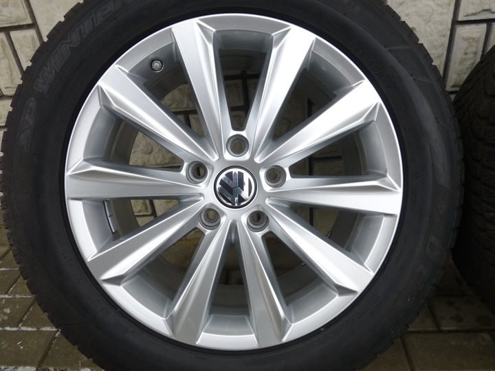 WHEELS WINTER VW TOUAREG 19'' DUNLOP 2015 ROK! TMPS photo 2 - milautoparts-fr.ukrlive.com