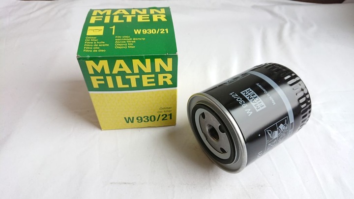 FILTER OILS MANN W930/21 AUDI A4 A6 2.4 2.8 2.7T photo 2 - milautoparts-fr.ukrlive.com