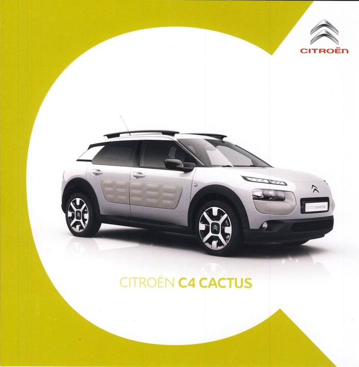 Citroen C4 Cactus prospekt 07 / 2016 Węgry photo 1 - milautoparts-fr.ukrlive.com