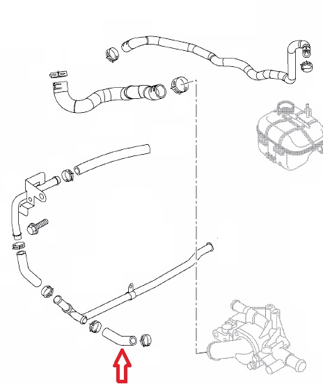 FIL BUSE DE THERMOSTAT OPEL ASTRA II 3 G H 2 3 1.7CDTI photo 3 - milautoparts-fr.ukrlive.com