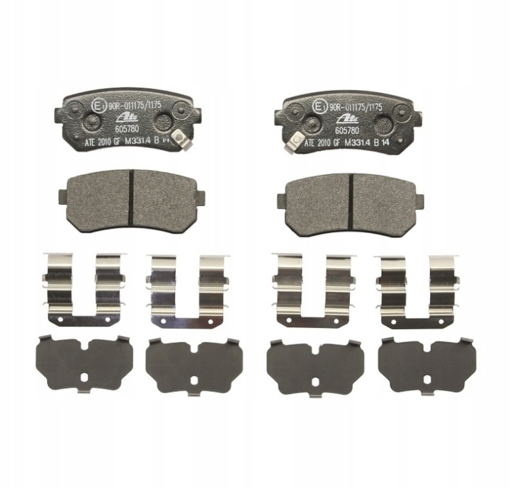 ATE PADS BRAKE ATE 605780 605780 photo 4 - milautoparts-fr.ukrlive.com