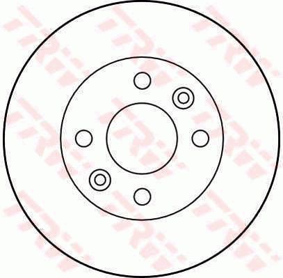 TRW DISQUE DE FREIN AVANT RENAULT photo 2 - milautoparts-fr.ukrlive.com