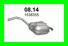 SILENCER END FORD GALAXY MONDEO S-MAX 08.14 photo 2 - milautoparts-fr.ukrlive.com