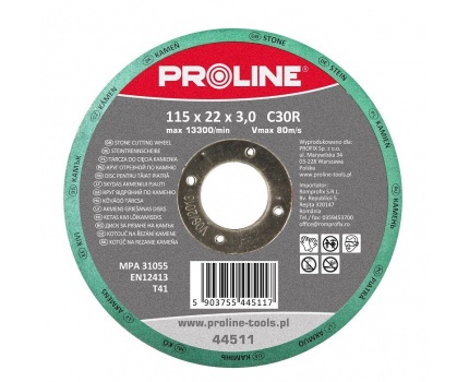 DISC FOR CUTTING KAMIENIA PROLINE T41 230 MM photo 3 - milautoparts-fr.ukrlive.com