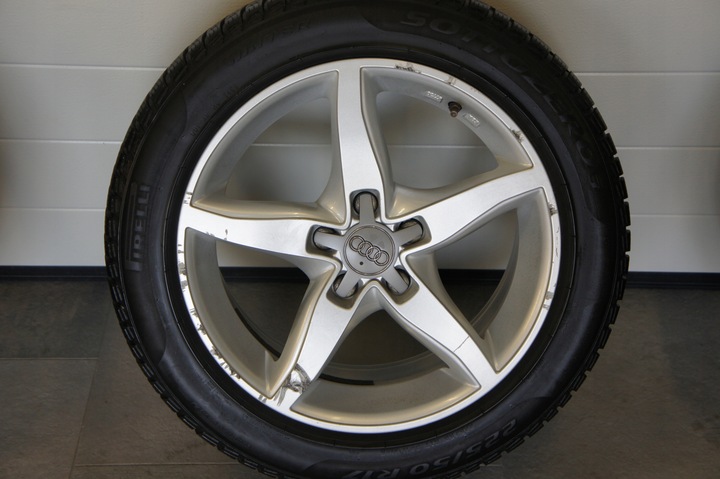 WHEELS WINTER ALLOY WHEELS (TITANIUM) AUDI A6 C6 225/50/17 PIRELLI 7MM photo 4 - milautoparts-fr.ukrlive.com