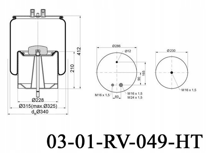 COUSSIN SUSPENSIONS 4912NP07 RENAULT MAGNUM photo 2 - milautoparts-fr.ukrlive.com