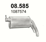 SILENCER END FORD GALAXY SHARAN 08.585 photo 1 - milautoparts-fr.ukrlive.com