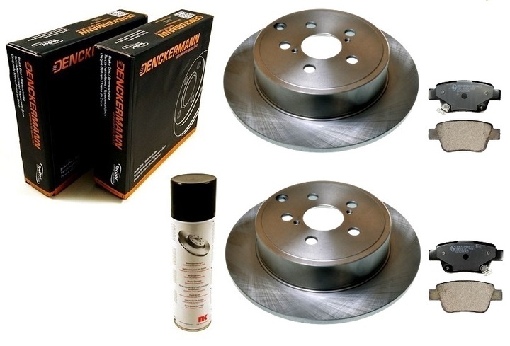 DISQUES SABOTS DE FREIN TOYOTA AVENSIS T25 2003-2009 1.6 1.8 2.0 2.4 ARRIÈRE KIT photo 1 - milautoparts-fr.ukrlive.com