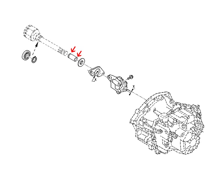 BUSHING RIGHT HALF-AXLE RENAULT MEGANE LAGUNA SCENIC photo 5 - milautoparts-fr.ukrlive.com