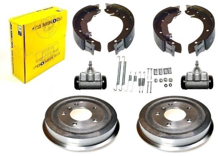 BEBNY BRAKE SHOES CYLINDERS SPRINGS BMW 3 E36 SET photo 1 - milautoparts-fr.ukrlive.com