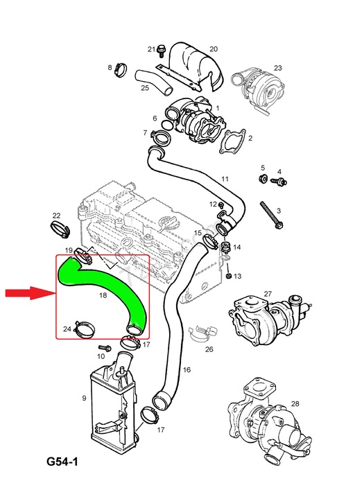 FIL DE RADIATEUR OPEL VECTRA B 2.0 2.2 DTI photo 6 - milautoparts-fr.ukrlive.com