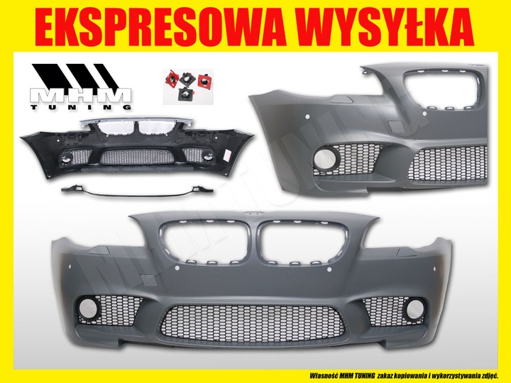 PARE-CHOCS AVANT GRILLES KIT BMW 5 F10 F11 M PAQUET M5 photo 2 - milautoparts-fr.ukrlive.com