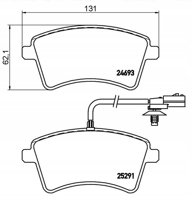 DISQUES MIKODA 1765 SABOTS DE FREIN RENAULT KANGOO DE 08 PRZ photo 3 - milautoparts-fr.ukrlive.com