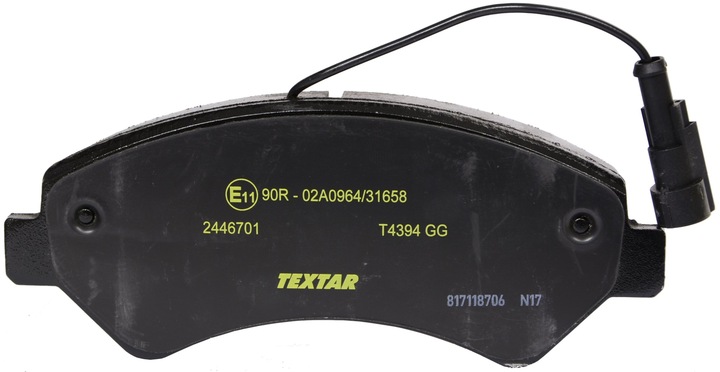 PADS BRAKE TEXTAR 2446701 photo 2 - milautoparts-fr.ukrlive.com