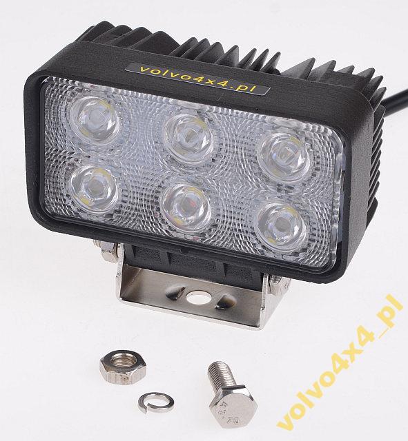 HALOGÈNE DE FONCTIONNEMENT ANTIBROUILLARD 6X LED SPOT 18W OFF-ROAD photo 2 - milautoparts-fr.ukrlive.com