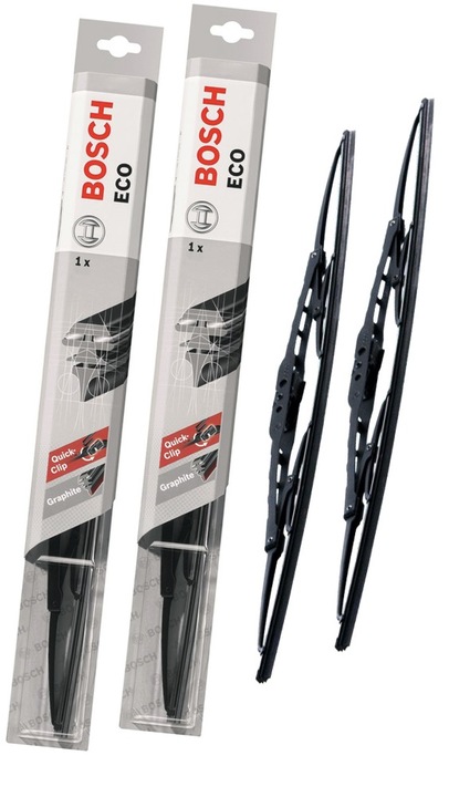 WIPER BLADES FRONT OPEL CORSA C 2000-2006 BOSCH ECO photo 1 - milautoparts-fr.ukrlive.com