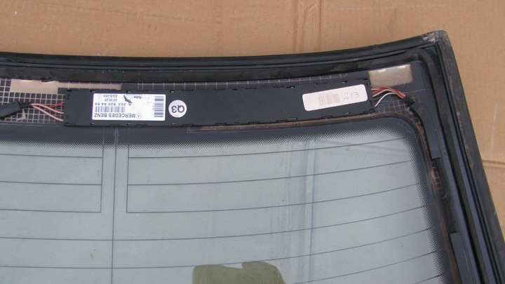 MERCEDES C-CLASS W203 GLASS REAR REAR photo 8 - milautoparts-fr.ukrlive.com