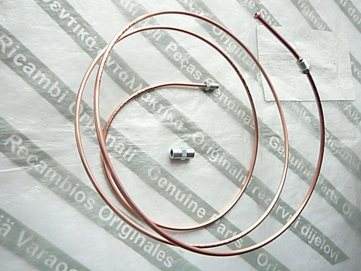 FIAT CINQUECENTO SEICENTO CABLE BRAKE RIGID CENTRAL LEFT + RIGHT photo 2 - milautoparts-fr.ukrlive.com