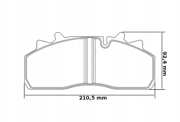 SABOTS DE FREIN DE FREIN WABCO 12999791 DAF LF 45 55 photo 4 - milautoparts-fr.ukrlive.com