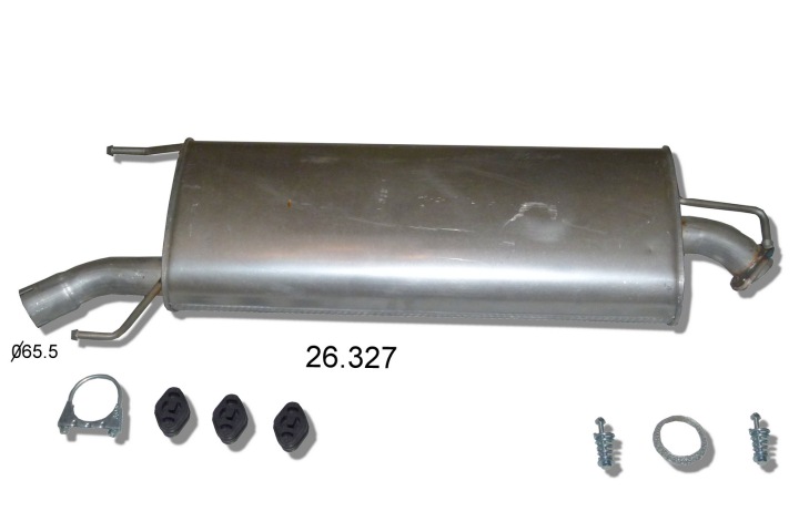SILENCIEUX SROD TOYOTA RAV 4 2.2 D4D 05-08 PCS PLOCIENNIK