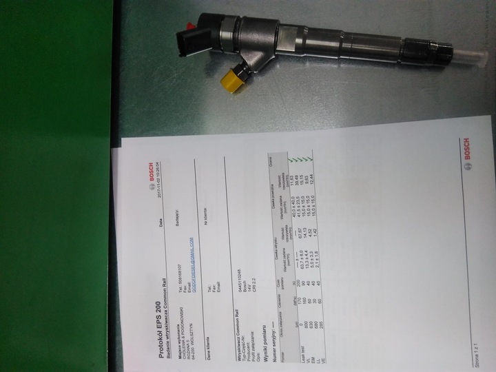 NOZZLE HIGH PRESSURE FUEL PUMP BOSCH 0 445 110 201 photo 8 - milautoparts-fr.ukrlive.com